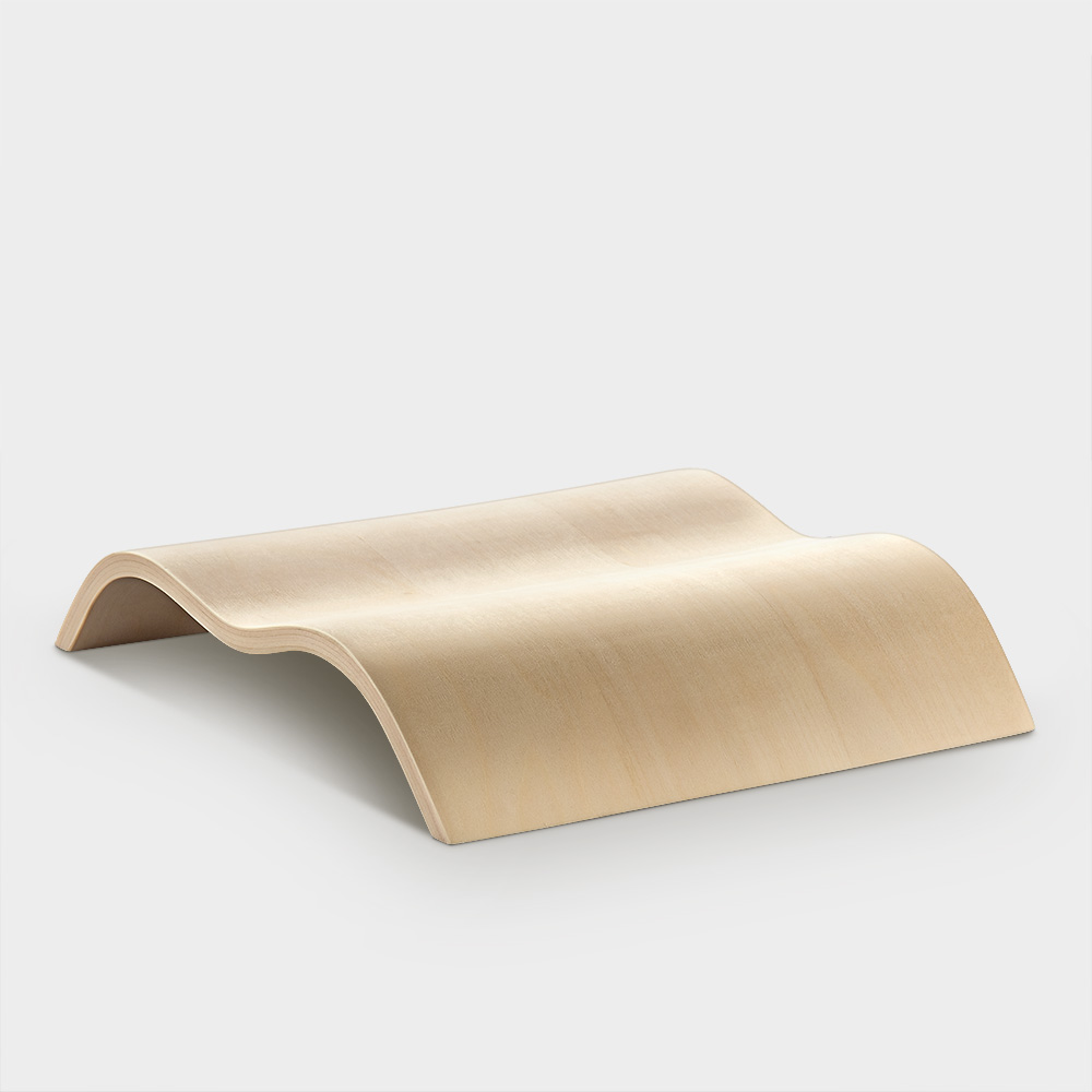 Sauna-Kopfstütze Wave 515-A aus Espe