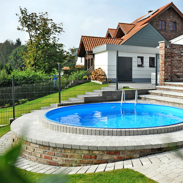 StahlwandRundpool POOLSANA HQ 3,50 x 1,20 m PURESet Teil