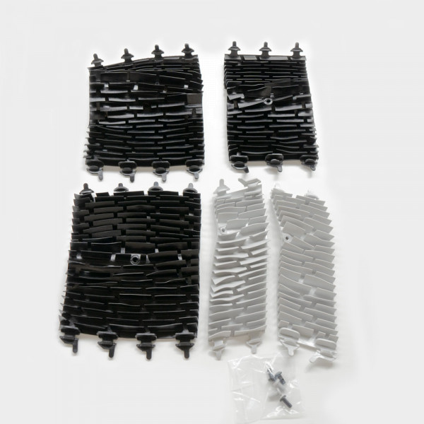 PVC-Bürsten, 5 Stück im Set für Warrior 4.0 / Warrior Next / Phantom Plus