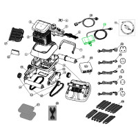 Swivel, hellgrau, für Warrior / Phantom Plus / Patrol Swivel, hellgrau, für Warrior / Phantom Plus / Patrol