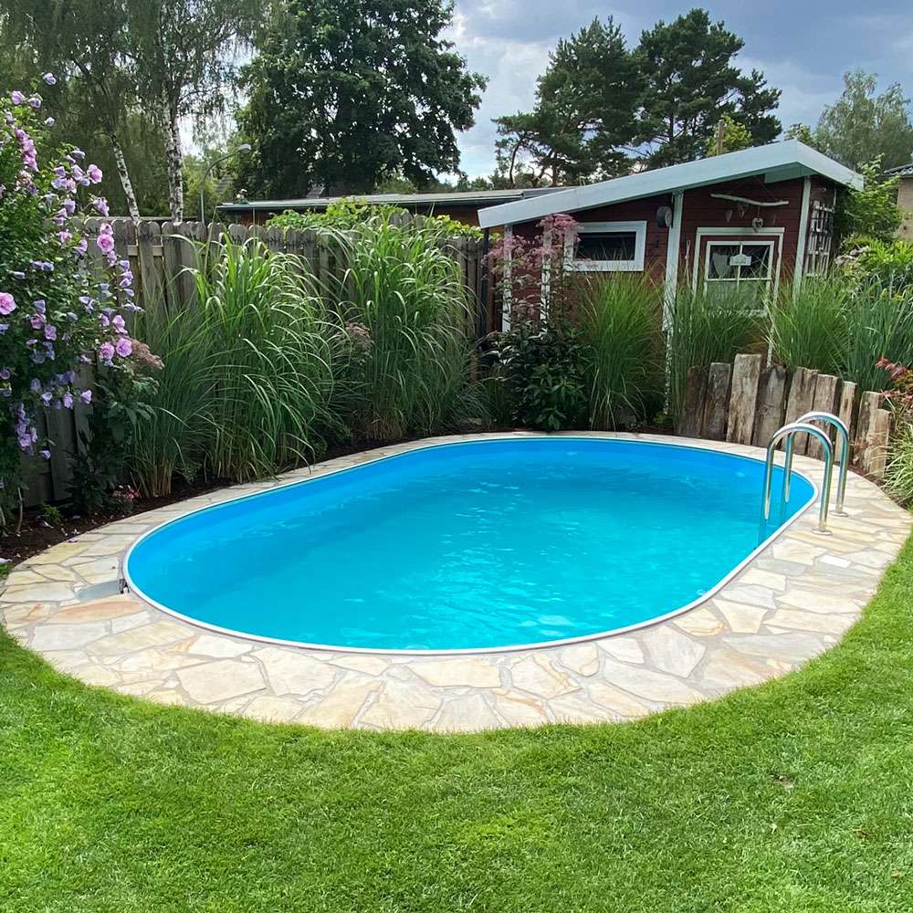 Ideen Fur Poolumrandung Oval