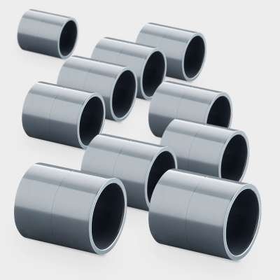 PVC Rohre Pool Fittings 50 mm grau erdbeständiges Verrohrungsmaterial