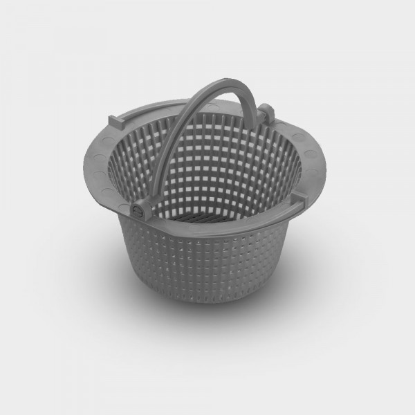 Skimmerkorb für Einbauskimmer Standard | Farbe: Grau