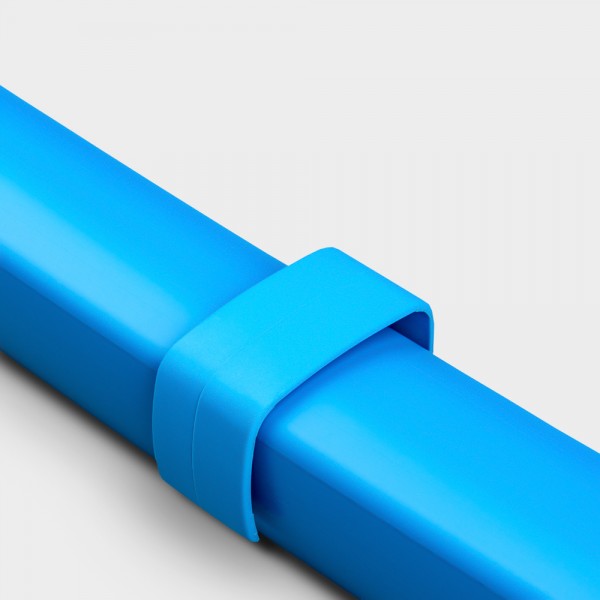 Handlauf-Abdeckkappe für Value Kunststoff-Handlauf | Farbe: Blau