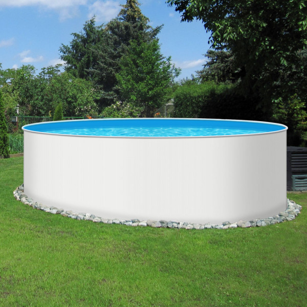 Einzelbecken Rundpool POOLSANA PLAIN 3,60 x 0,90 m Folie 0,4 mm