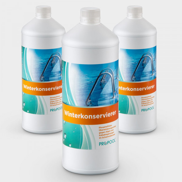 PROPOOL Winterkonservierer 3 x 1 l schaumfrei