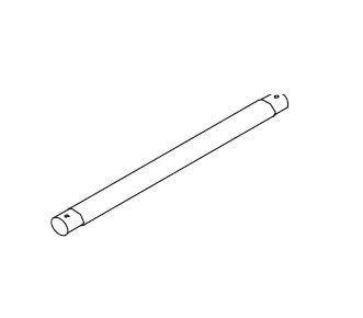 Horizontaler Träger für Frame Pool POLE STONE Rund 305 x 76 cm und 366 x 91 cm