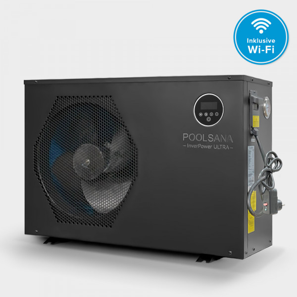 Pool Full-Inverter-Wärmepumpe POOLSANA InverPOWER ULTRA 12