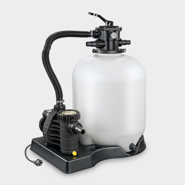Sandfilteranlage Pro 500/AquaPlus 8 | schwarz