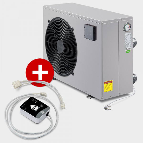 Poolheizung Schwimmbad-Wärmepumpe POOLSANA PROMO NEXT 5 + Wi-Fi Modul