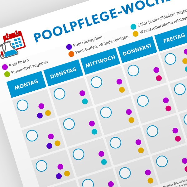 poolfplege-wochenplan