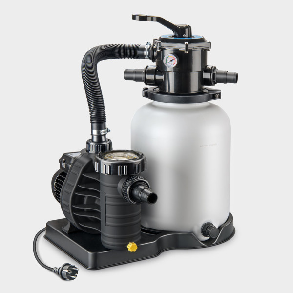 Sandfilteranlage Pro 300/AquaPlus 4 | schwarz