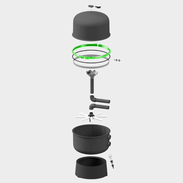 Spannring für Filterbehälter Prestige Ø 500 mm