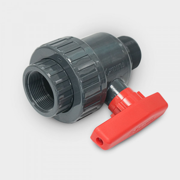 Absperrhahn 1 1/2" AG x 1 1/2" IG