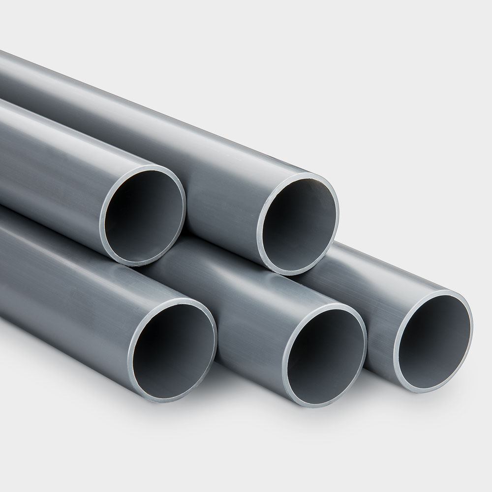 PVC Rohre Pool Fittings 50 mm grau erdbeständiges Verrohrungsmaterial