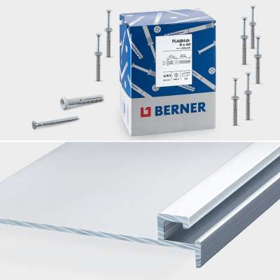 WERKA PRO Poolabdeckplane 5x9m 240g/m² - Rechteckige Schutzplane