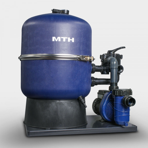 Sandfilteranlage POOLSANA PRESTIGE 500 mit Speck-Pumpe POOLSANA PlusPump Vario