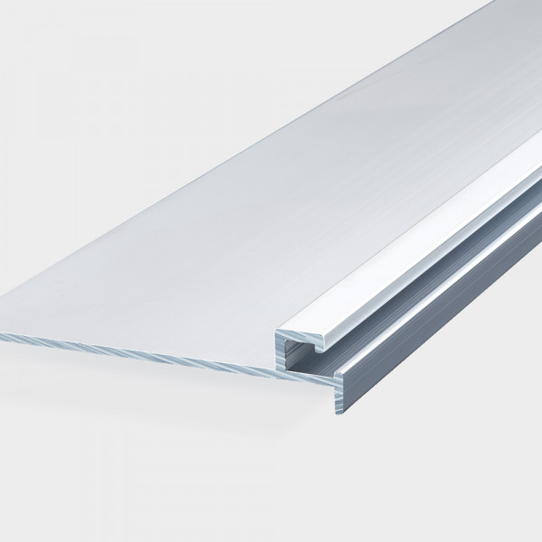 Einhängeprofile aus Aluminium für Massivbecken