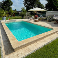 Vorschau: POOLSANA Rechteckpool 8,00 x 4,00 x 1,50 m | 4D-Folie 0,9 mm sand | PROFI-Set Vorschau: POOLSANA Rechteckpool 8,00 x 4,00 x 1,50 m | 4D-Folie 0,9 mm sand | PROFI-Set
