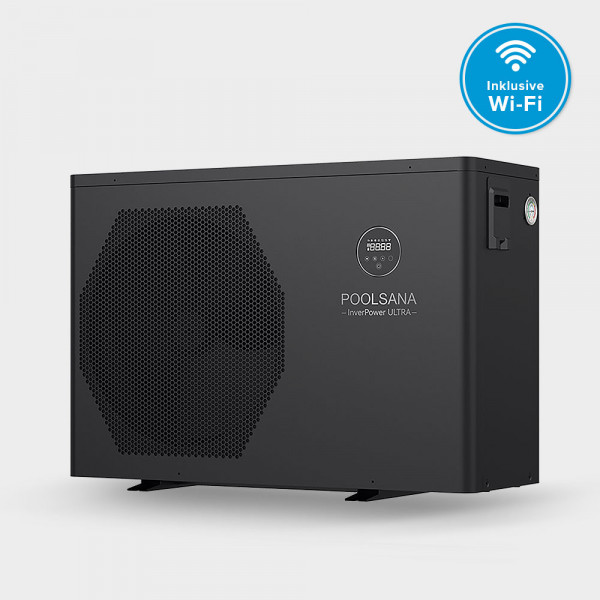 Pool Full-Inverter-Wärmepumpe POOLSANA InverPOWER ULTRA 12