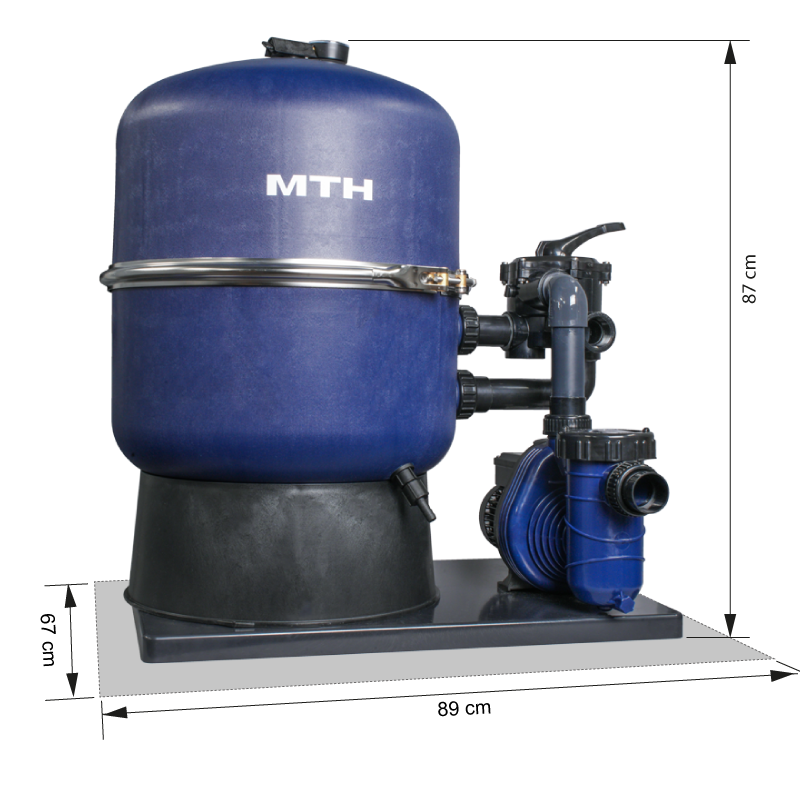 Filterbehälter Sandfilteranlage Perfect