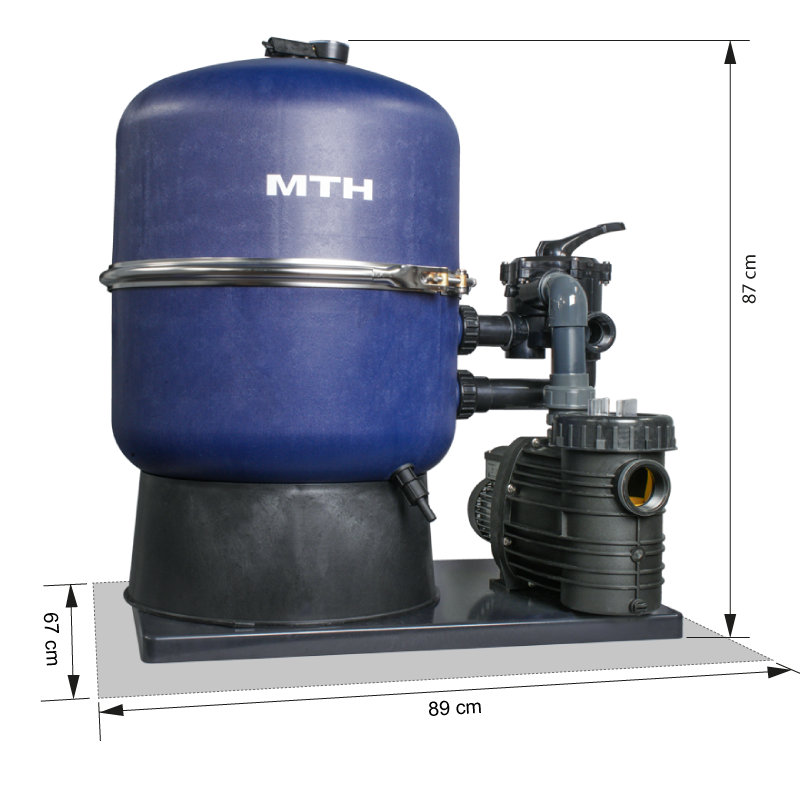 Filterbehälter Sandfilteranlage Perfect