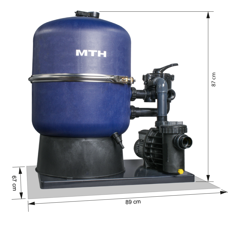 Filterbehälter Sandfilteranlage Perfect