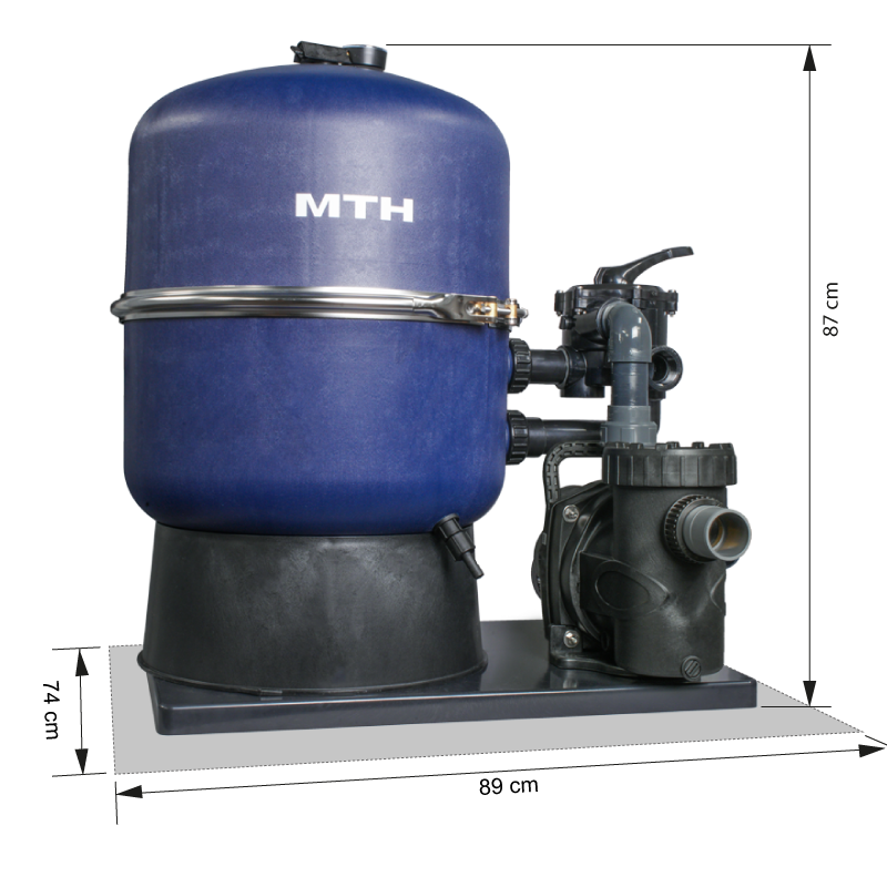 Filterbehälter Sandfilteranlage Perfect