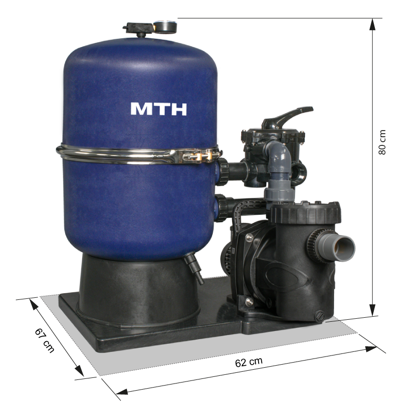 Filterbehälter Sandfilteranlage Perfect