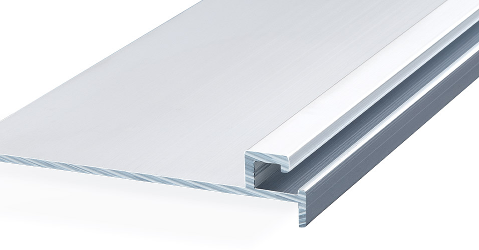 Poolfolie + Aluminium-Einhängeprofil