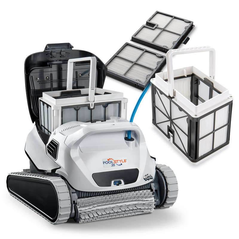 Poolroboter Dolphin Poolstyle 35 mit Top Access