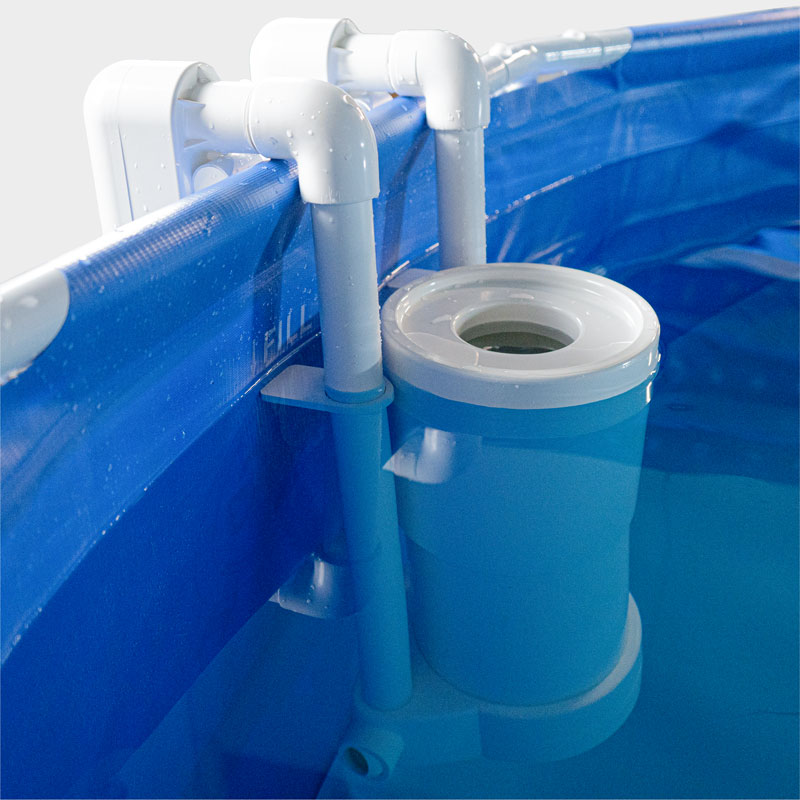 Skimmer in Framepool im Einsatz