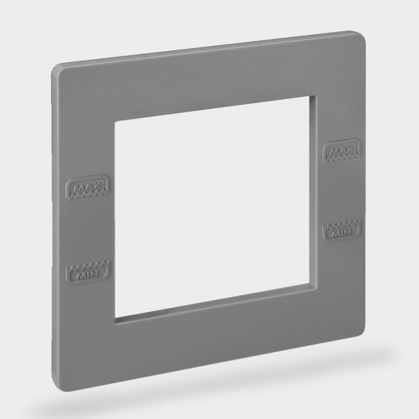 Skimmerblende für Einbauskimmer Standard | Farbe: Grau
