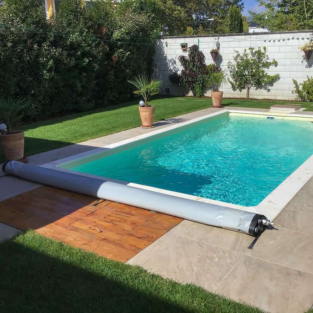CIDNN Pool-Sicherheitsabdeckung Für 3,6 X 6,1 M Innenpools - Netz-Abdeckung Inkl. Zubehör