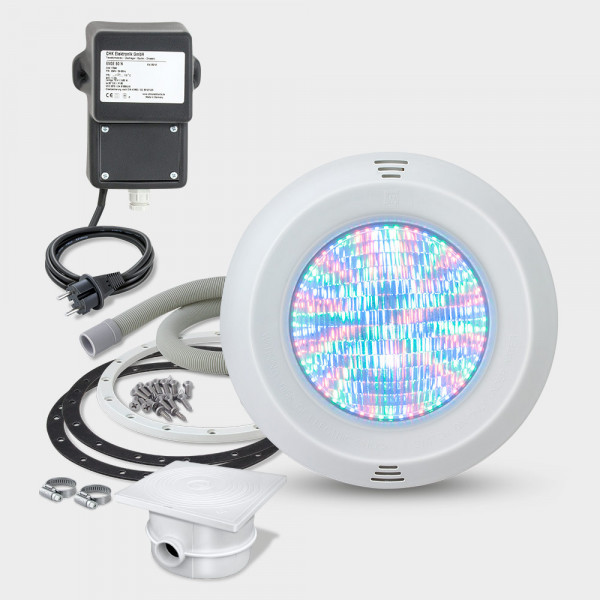 1er-Set LED-UWS POOLSANA PURE PAR56 30W RGB