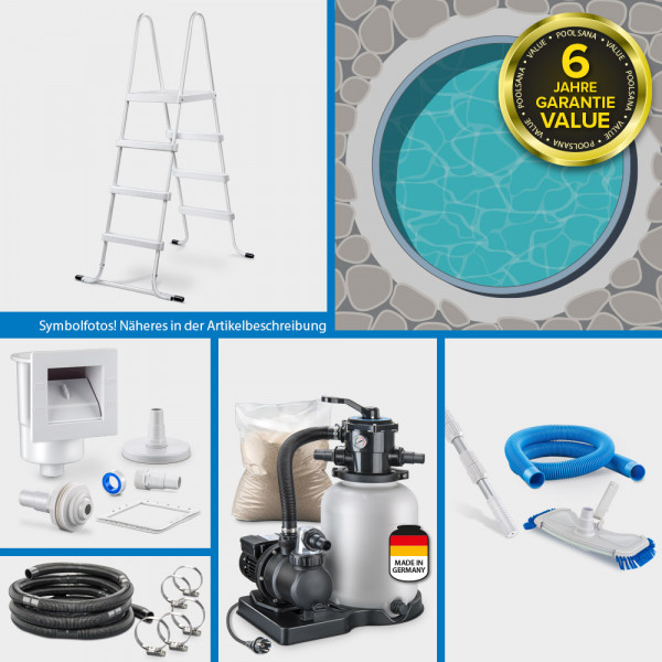 ps value rund 4 20 x 1 20 m stahlwand handlauf grau folie grau advantage set frei teil ps value rund 4 20 x 1 20 m stahlwand handlauf grau folie grau