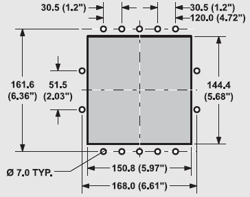 Abmessungen Ansaugöffnung Einbauskimmer Standard