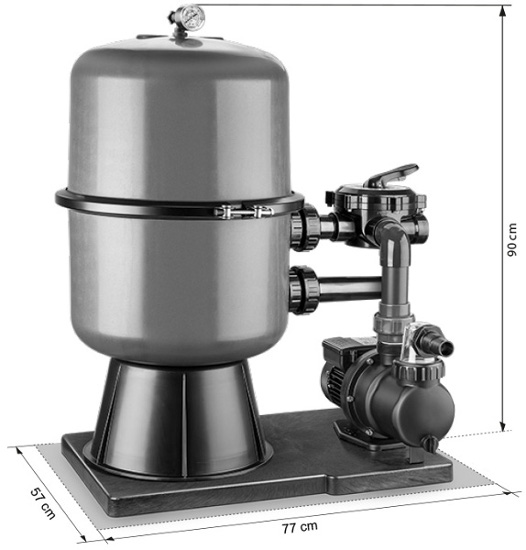 Abmessungen PREMIUM 400 / SPS