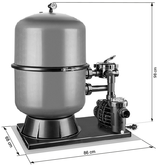 Abmessungen PREMIUM 500 / ProPump