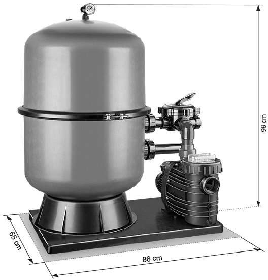 Abmessungen PREMIUM 500 / ProPump