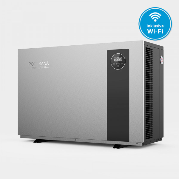 Pool Full-Inverter-Wärmepumpe POOLSANA InverPLATINUM 9