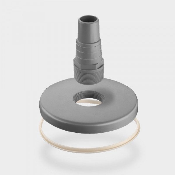 Saugplatte für Einbauskimmer Standard | Farbe: Grau