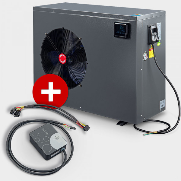 Schwimmbad Full-Inverter-Wärmepumpe POOLSANA InverPRO 21 + Wi-Fi Modul