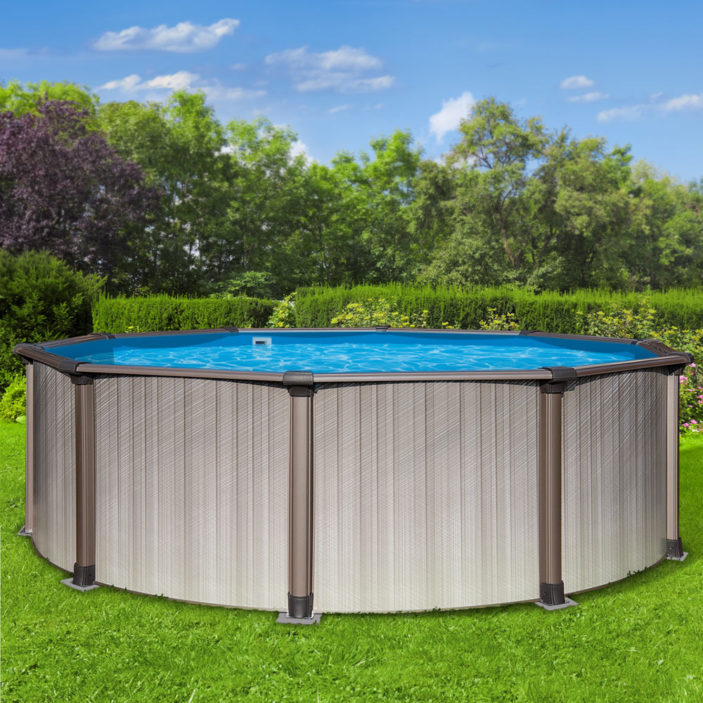 Rundpool Stahlwandpool rund