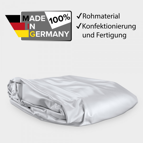 2. Wahl: Poolfolie 0,8 mm für Rundpools 4,50 x 1,35 m | Einhängebiese | grau | Inkl. Reparatur-Set
