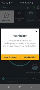 App-Steuerung Dolphin Poolstyle