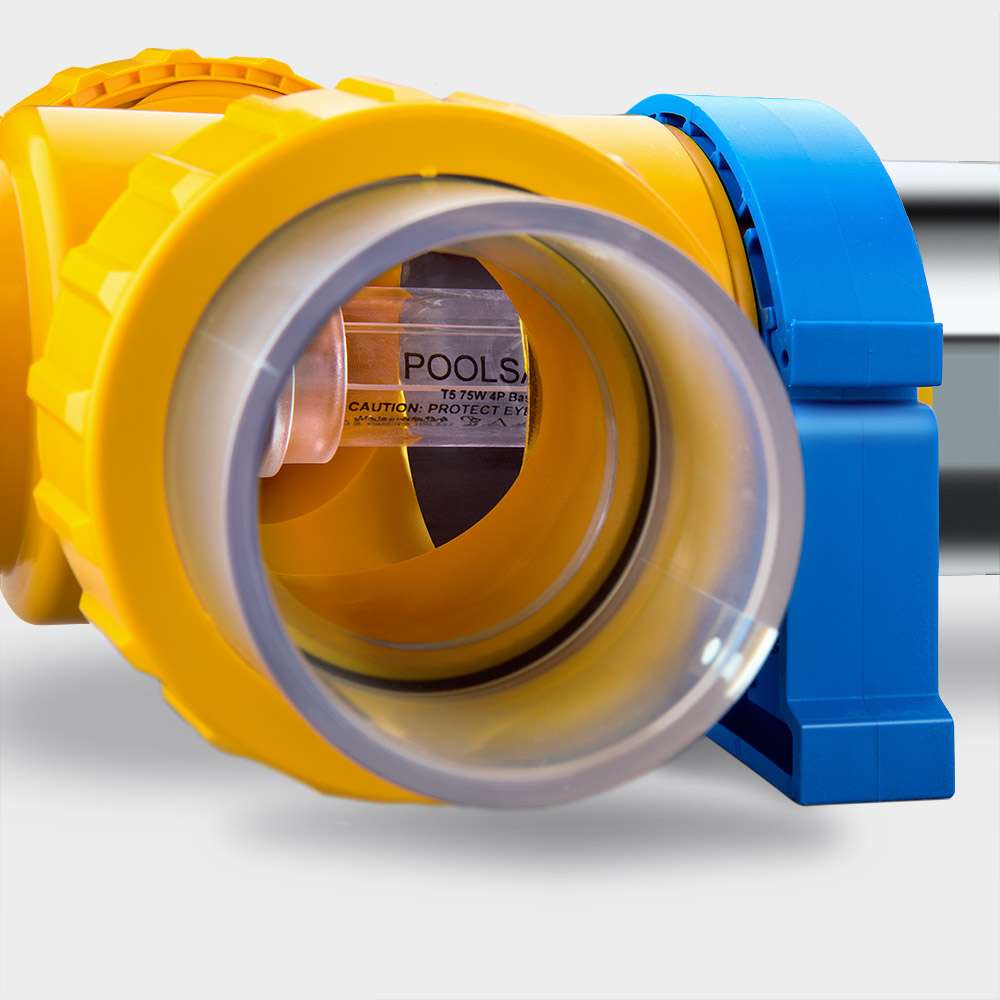 POOLSANA UV-C Entkeimungsgerät PROFI 75W Edelstahl | POOLSANA UV-C Entkeimungsgerät PROFI 75W ...