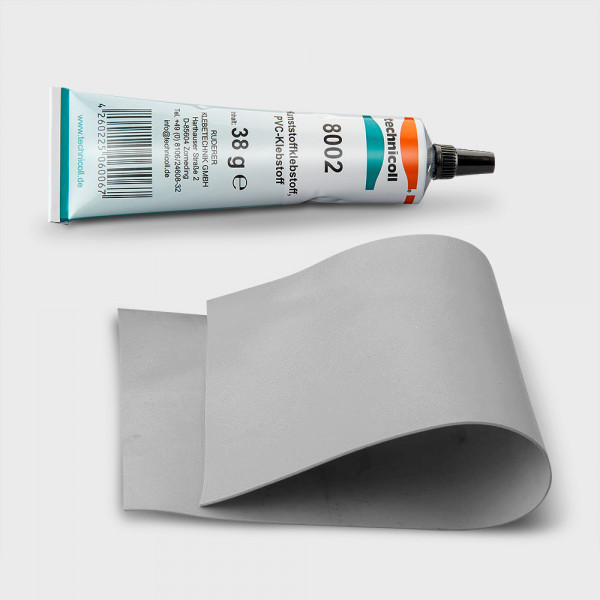 Folien-Reparaturset mit grauer Folie