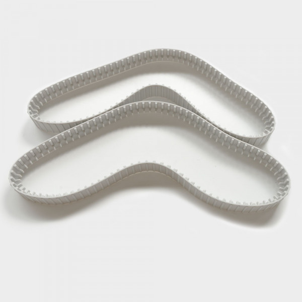 Raupenband (2 Stück) für Poolroboter Phantom Plus / Warrior/ Patrol hellgrau