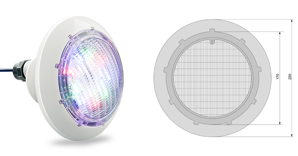 LED-Poolscheinwerfer